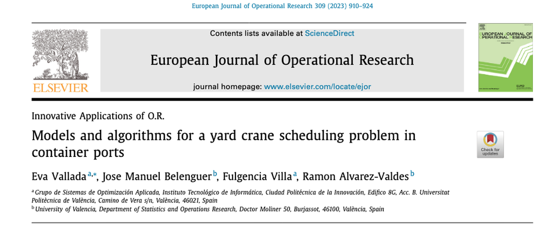 Models and algorithms for a yard crane scheduling problem in container ports